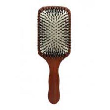 Picture of HAIR BRUSH FLAT CUSHIONED PURE BRISTLES WITH NYLON